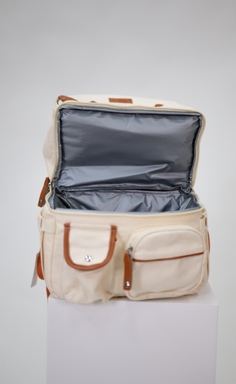 Lila Backpack in Cream