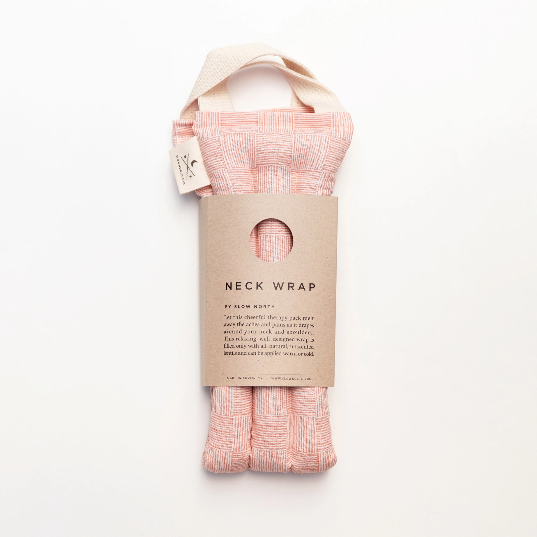 Pink Pampas Neck Wrap