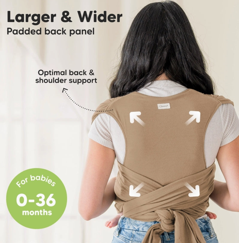 KeaBabies D-Lite Wrap Carrier (Warm Hearth)