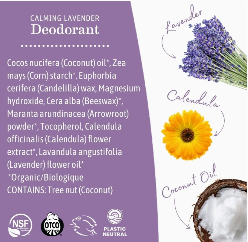 Calming Lavender Deodorant