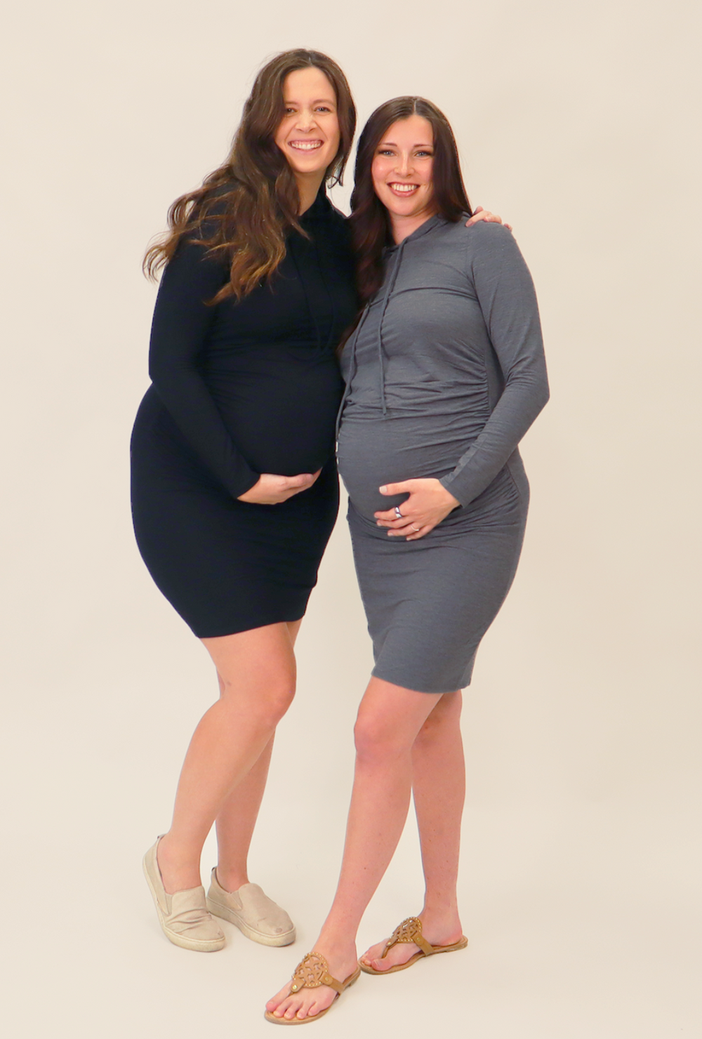 Brooklyn Maternity Hoodie Dress