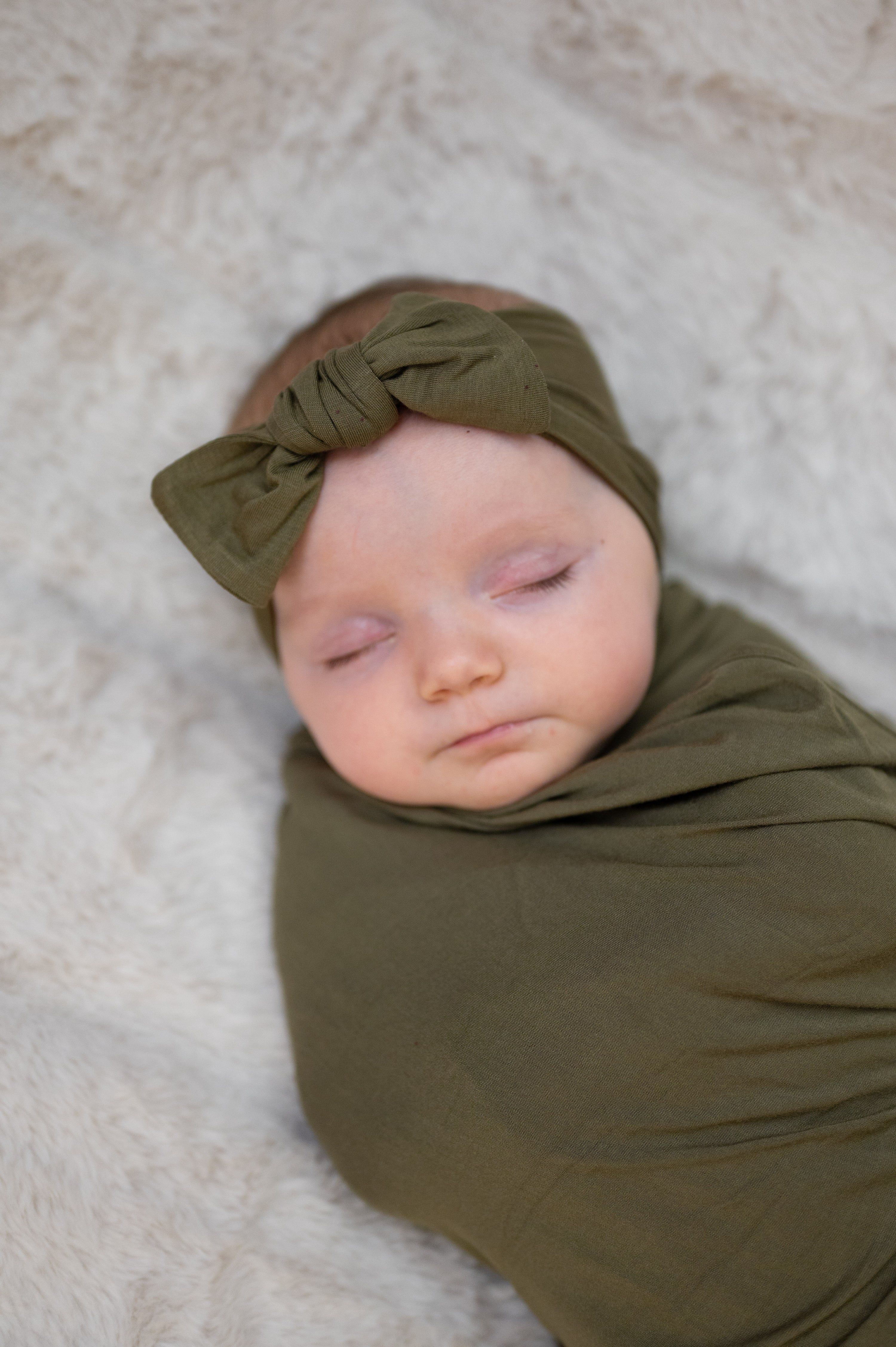 Baby Swaddle Set: Sage