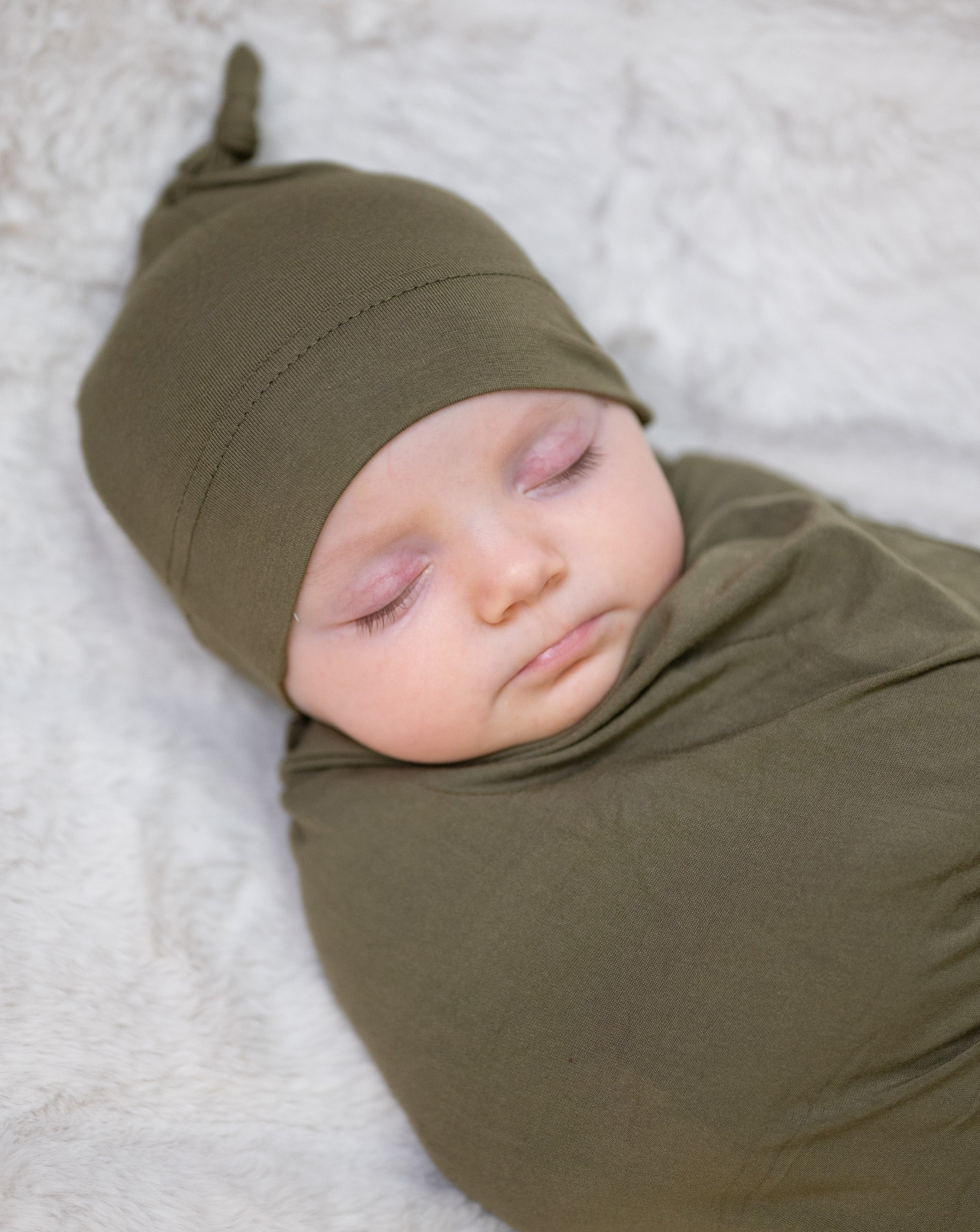 Baby Swaddle Set: Sage