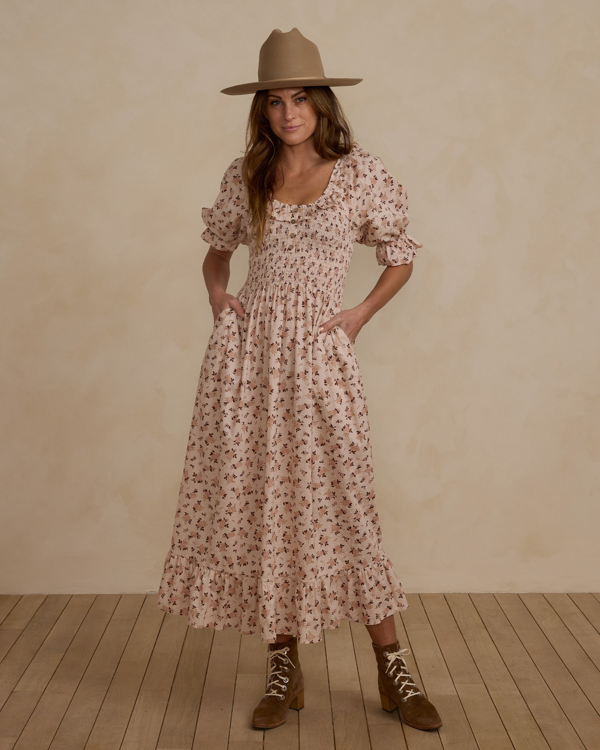 Lexi Dress - Harvest Rose