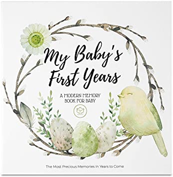 KEABABIES Wonderland Baby Milestone Book