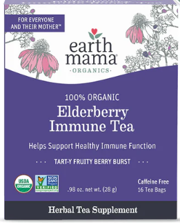 Earth Mama Organic Elderberry Immune Tea