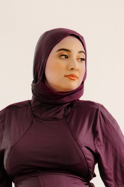 The Lila Hijab - Plum